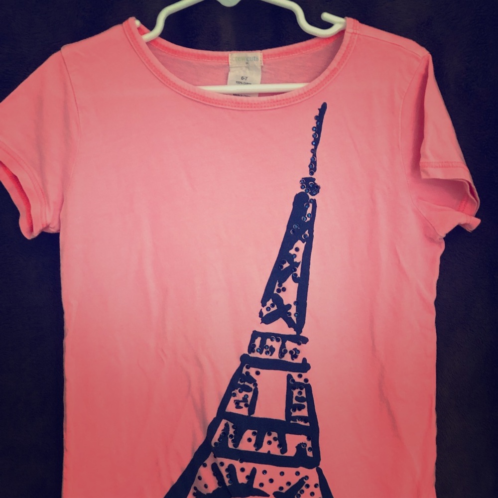Crewcuts girls tee size 6-7